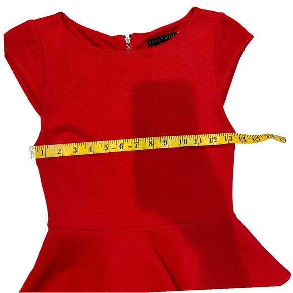 Alice and Olivia employed peplum dress stretch Adeline - Picture 13 of 13